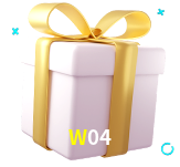 Receba seus bônus de boas-vindas no W04